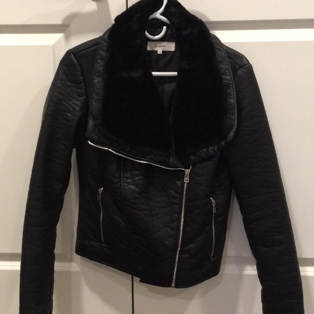 Leather jacket